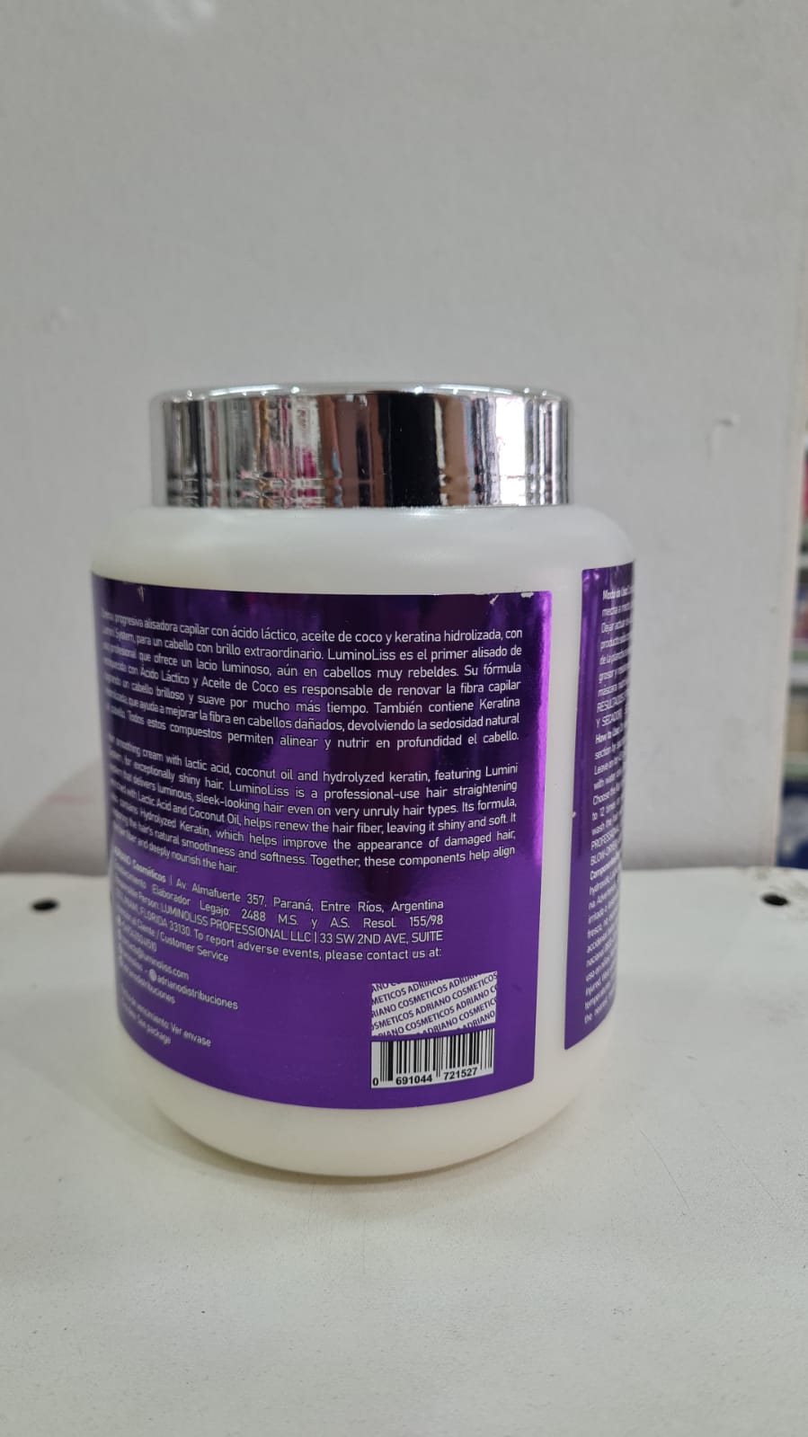 Imagen 3 de ALISADO sin formol 1kg LUMINOLISS